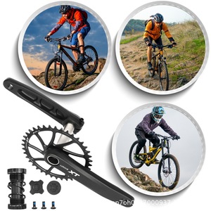Pédalier de VTT en alliage d'aluminium 7075 avec plateaux étroits-larges 34T 36T 38T 40T et manivelles 170mm pour vélo à vitesse unique - Product Image 5