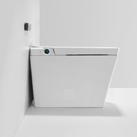 Nouvelle arrivée K26, toilette intelligente rectangulaire, toilette en céramique automatique, toilette intelligente monobloc