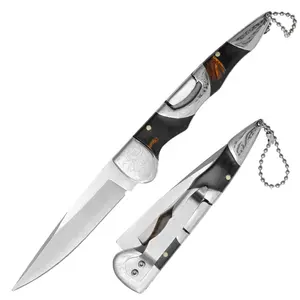 Pequeño diseño atractivo llavero plegable EDC cuchillo para la venta