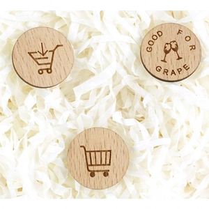 Moneda de Madera para Carrito de Compras, Fabricada en Europa - Product Image 5