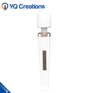 Super leistungs starke 3-Gang 10 Vibration Silikon Vibrator USB Wiederauf ladbare Sexspielzeug für Erwachsene Handheld Body Wand Massage gerät - Product Image 4