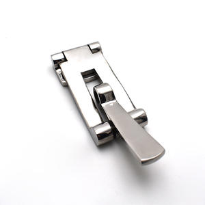 Verrou à loquet boucles automatique en acier inoxydable, 20 pièces, petite taille, fermeture à bascule, en acier inoxydable - Product Image 5