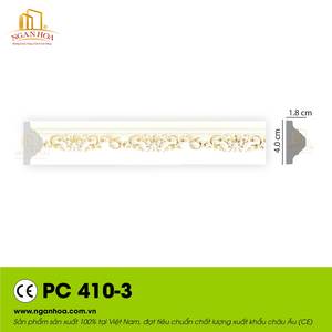 Moldura de Pared de Poliestireno con Aspecto de Madera Impermeable |   Molduras Decorativas para Paredes Interiores, Venta al Por Mayor de Fábrica - Product Image 2