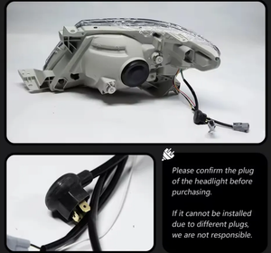 Koauto không thấm nước đèn pha phía trước đèn đầu đèn đầu ánh sáng LED cho TOYOTA HILUX VIGO 2005 2006 2007 2008 2009 2010 2011 - Product Image 2