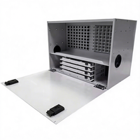 Panneau de brassage ODF en fibre optique sur rack 19 pouces personnalisé de qualité supérieure ODF-1-Mix pour projet de télécommunications réseau FTTX