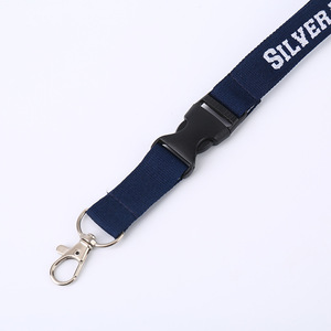 เชือกโพลีเอสเตอร์ปรับโลโก้ได้ตามต้องการ: สายคล้องคอแบบแยกออกได้สำหรับเป็นของขวัญและพวงกุญแจ - Product Image 3