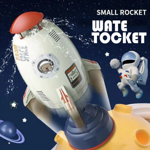 2024 핫 세일 새로운 회전 방출 로켓 스프링클러 장난감 어린이 여름 야외 게임 장난감 우주 로켓 스프링클러 물 장난감 - Product Image 2