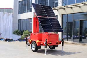 24/7リモートコントロールソーラーモバイル監視トレーラーCCTV監視システム製品 - Product Image 6