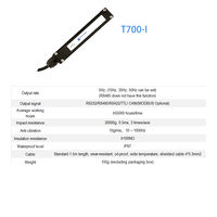 Sensor de Inclinación Triaxial Digital RS485 RS232 para Monitoreo Industrial