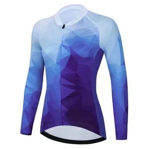 Cycling Clothing Long Sleeve Bike Cycling Wear Women Mountain Bicycle Jersey Ropa Ciclismo Team Breathable Cycling Jerseys