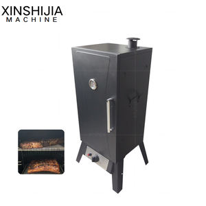 Petit fumoir à <span class=keywords><strong>bois</strong></span> et à gaz pour usage domestique, commercial et familial, pour tofu, bœuf, porc, poulet, barbecue, fêtes et camping - Product Image 1