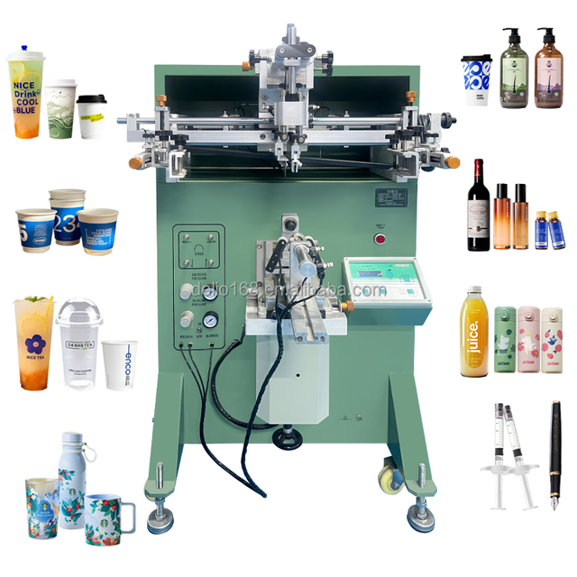 Hot Sale Plastic Paper Cup Plastic Water Coffee Cup Single Color silk screen printing machine