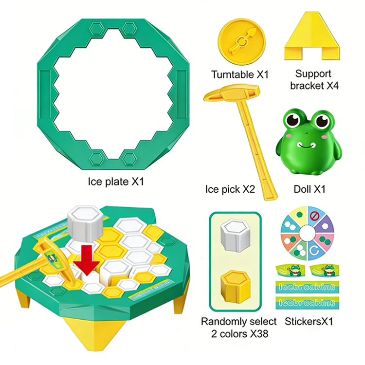 EPT1629704-Juego de mesa interactivo de rana rompiendo hielo