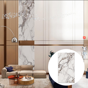 Giá bán buôn cao bóng nội thất trang trí <span class=keywords><strong>PVC</strong></span> 3D UV tấm đá cẩm thạch in bảng điều khiển - Product Image 5