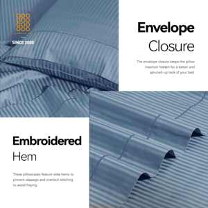 Juego <span class=keywords><strong>de</strong></span> Sábanas Súper Suaves y Ecológicas <span class=keywords><strong>de</strong></span> <span class=keywords><strong>300</strong></span> <span class=keywords><strong>Hilos</strong></span>, 100% Algodón, Transpirables, 4 Piezas, Bolsillos Profundos <span class=keywords><strong>de</strong></span> 18 Pulgadas, Tejido Satinado - Product Image 3