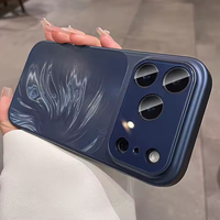 Laser Ray Feather Handyhülle für iPhone 17 16 15 14 13 Pro Max 17Pro Air mit Glaslinsenschutz und PC-Rückseite, umwandelbar in 17ProMax