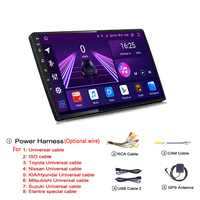 Carmitek 9/10 pouces 4 cœurs Android Lecteur multimédia DVD de voiture Radio Vidéo Stéréo GPS Navigation pour unité principale universelle