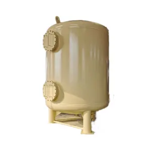 Sistema de filtro de arena mecánico Filtro de arena automático mecánico de gran capacidad para tratamiento de agua