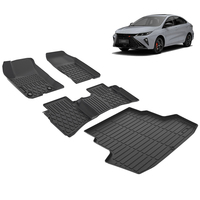 Usine 3D Tpe caoutchouc pied de voiture tapis de coffre de voiture tapis de voiture tapis de voiture pour Chery Omoda S5 2023-2024 tapis de sol