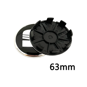 Tapas de cubo de rueda de 56mm, 60mm, 63mm, 65mm, 68mm para coche, tapas centrales para <span class=keywords><strong>Seat</strong></span> Leon FR Cupra Ibiza <span class=keywords><strong>Altea</strong></span> Exeo Formula, emblema con logo - Product Image 4