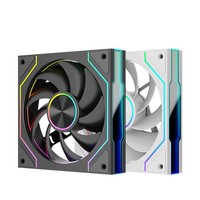 Ventilateur de châssis ARGB Prism 9Pro 5V3 Needle, synchronisation Shenguang, 12 cm, silencieux, PWM, lampe à miroir infini