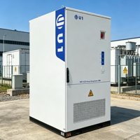 Système de stockage d'énergie au lithium-ion U1 Power 241 kWh, armoire extérieure refroidie par air, pour applications industrielles et commerciales, avec connexion au réseau