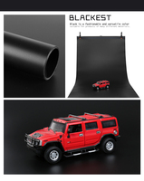 70*140cm/120*200cm PVC Matte Reflektif Hitam Putih Dua Sisi Latar Belakang Fotografi untuk Latar Belakang Studio Video