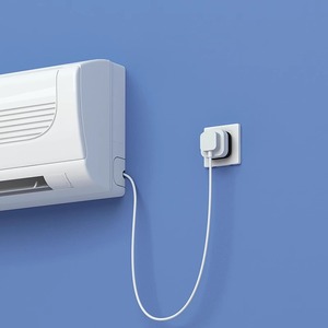 Prise intelligente Wi-Fi avec contrôle par application, système Tuya, compatible universel pour la domotique, en plastique - Product Image 2