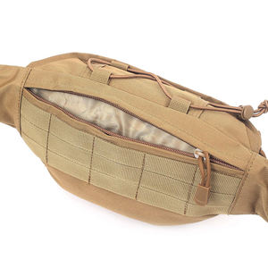 กระเป๋าคาดเอวแบบยุทธวิธี ลายพราง โพลีเอสเตอร์ กันน้ำ มีซิป ขนาด 5 นิ้ว สำหรับกิจกรรมกลางแจ้ง 男女兼用  พร้อมโลโก้สั่งทำได้ - Product Image 3