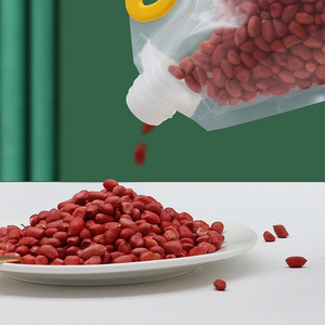 Sac de stockage et d'emballage pour céréales, anti-humidité et anti-insectes, sac scellé épaissi, conteneur portable pour aliments, riz et haricots, sac à bec verseur - Product Image 2