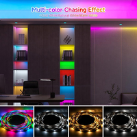 Nouveaux articles des fabricants : Bande LED RVBW SK6812 12V, 30 LED/m, adressable individuellement, pleine couleur, effet de poursuite des rêves