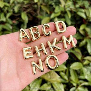 Mode cuivre bulle 26 lettre pendentif bijoux populaire anglais accessoires bricolage personnalisé vêtements correspondant bijoux - Product Image 5