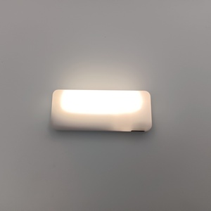 Modern <b>LED</b> Drawer <b>Lights</b> <b>Motion</b> <b>Sensor</b> 4-Piece Cabinet Lighting Closets Indoor Use Vibration 5V Rechargeable Battery Magnetic - Product Image 4