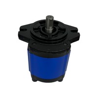 Pompa anodized Group 2 seri KGP2A2 pompa roda gigi tekanan Hydraulic Ulis