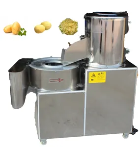 automatic high quality professional potato washing and peeling potato peeling machinery potato peeling machine