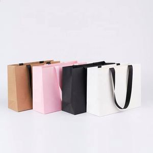 Luxury Promotional White <b>Paper</b> <b>Bags</b> for Small Business Custom Logo Shopping <b>Paper</b> <b>Bag</b> Retail Clothes Jewelry <b>Paper</b> <b>Gift</b> <b>Bag</b> - Product Image 1