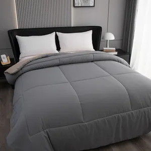 Couette de lit en microfibre réversible Couette de lit Couette - Product Image 3