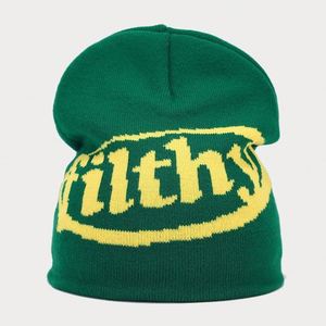 Bonnet d'hiver unisexe personnalisé en gros avec motif lettre brodé à la main, tricot jacquard en tissu courant pour adultes - Product Image 6