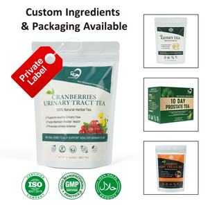 Té Herbal Orgánico de Arándanos Chinaherbs para la Salud del Tracto Urinario, Vegano, Sin Gluten, Sin OMG, Comodidad para la Vejiga, 3.5g X16 Bolsitas de Té - Product Image 2