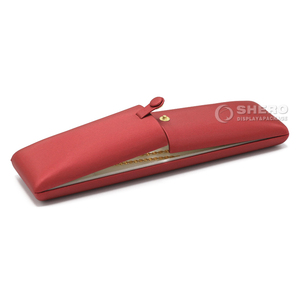 Multi-color Custom Pu Jewelry <b>Box</b> Double-opening Design For High-end Retail Jewelry Shop Packaging - Product Image 5