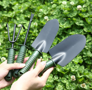 4Pcs Flower Planting Soil Shovel Rake Fork Cultivator <strong>Trowel</strong> Kit Home <strong>Garden</strong> - Product Image 2