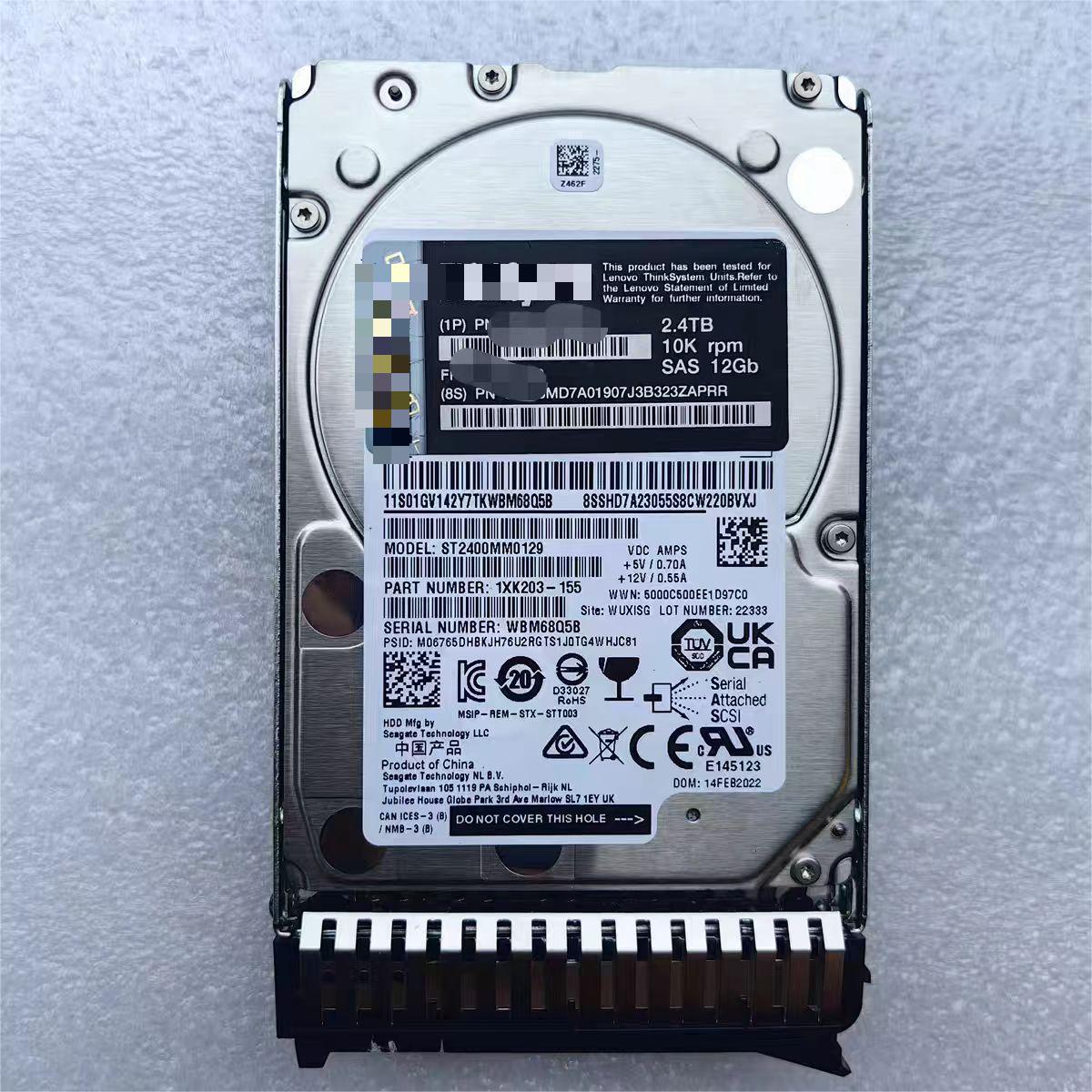 2.4TB SAS 12gb/s SSD for Lenovo Servers - Reliable Storage