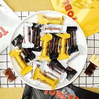 Mini chocolat Tobleron suisse en triangle, chocolat noir importé, collation, 200g