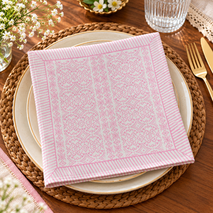 Cotton Table <b>Napkins</b> With Woven Border Reusable Dining <b>Linen</b> For Restaurant Cafe Kitchen Hotel And Household Table Use - Product Image 4