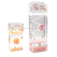 Minuteur liquide personnalisé en forme de diamant avec paillettes, fabriqué à Shenzhen, pour bébé, vente en gros