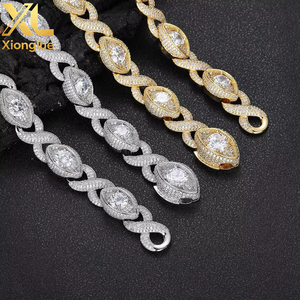 Hip Hop Eye of Horus Cuban <b>Chain</b> 15MM <b>Iced</b> <b>Out</b> CZ Zircon Eyes Shape Big Diamond Cuban Link <b>Chain</b> Bracelet Necklace - Product Image 6
