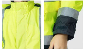 Parka imperméable universel Deltaplus EASYVIEW, alliant résistance et chaleur modérée pour une visibilité jour et <span class=keywords><strong>nuit</strong></span> - Product Image 5