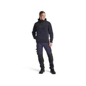 BLAKLADER - 594025368699XXL Veste tricotée Softshell Dark navy/Black - EAN 7330509802687 WORK JACKETS - Product Image 3