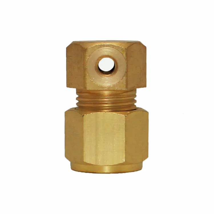 Misting Sprinkler Nozzle Customizable Metal Brass Fittings End Plug for 2-Sided Fog Nozzles OEM Support