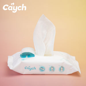 เช็ดทำความสะอาดเครื่องสำอางออร์แกนิค Caych แบบเปียก อ่อนโยนต่อผิว ทำความสะอาดล้ำลึก - Product Image 4